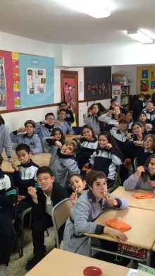 Dental health, visit to the schools of Inca and Sant Joan