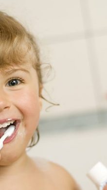 Limpieza dental infantil