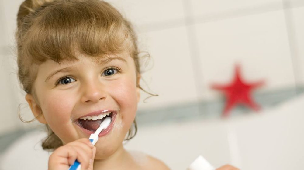 Children&#8217;s dental cleaning